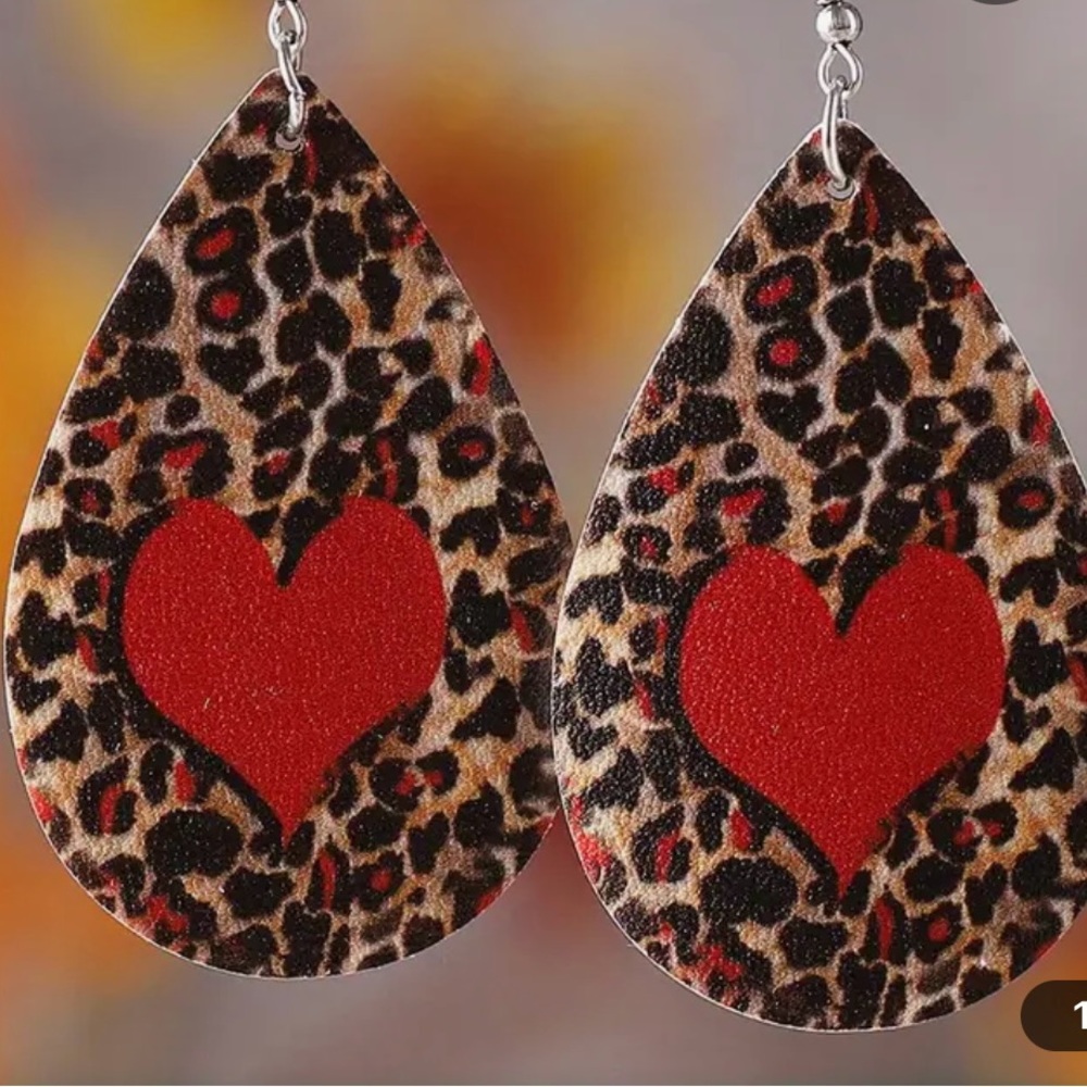 Valentine earrings